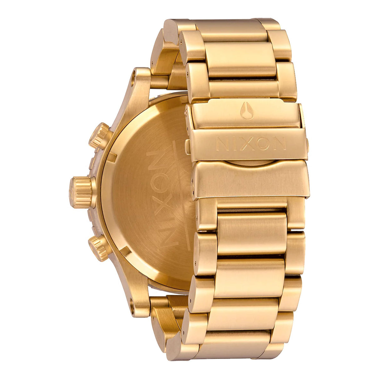 Nixon Reloj Analógico para Hombres de Cuarzo japonés con Correa en Acero Inoxidable A1389-510-00