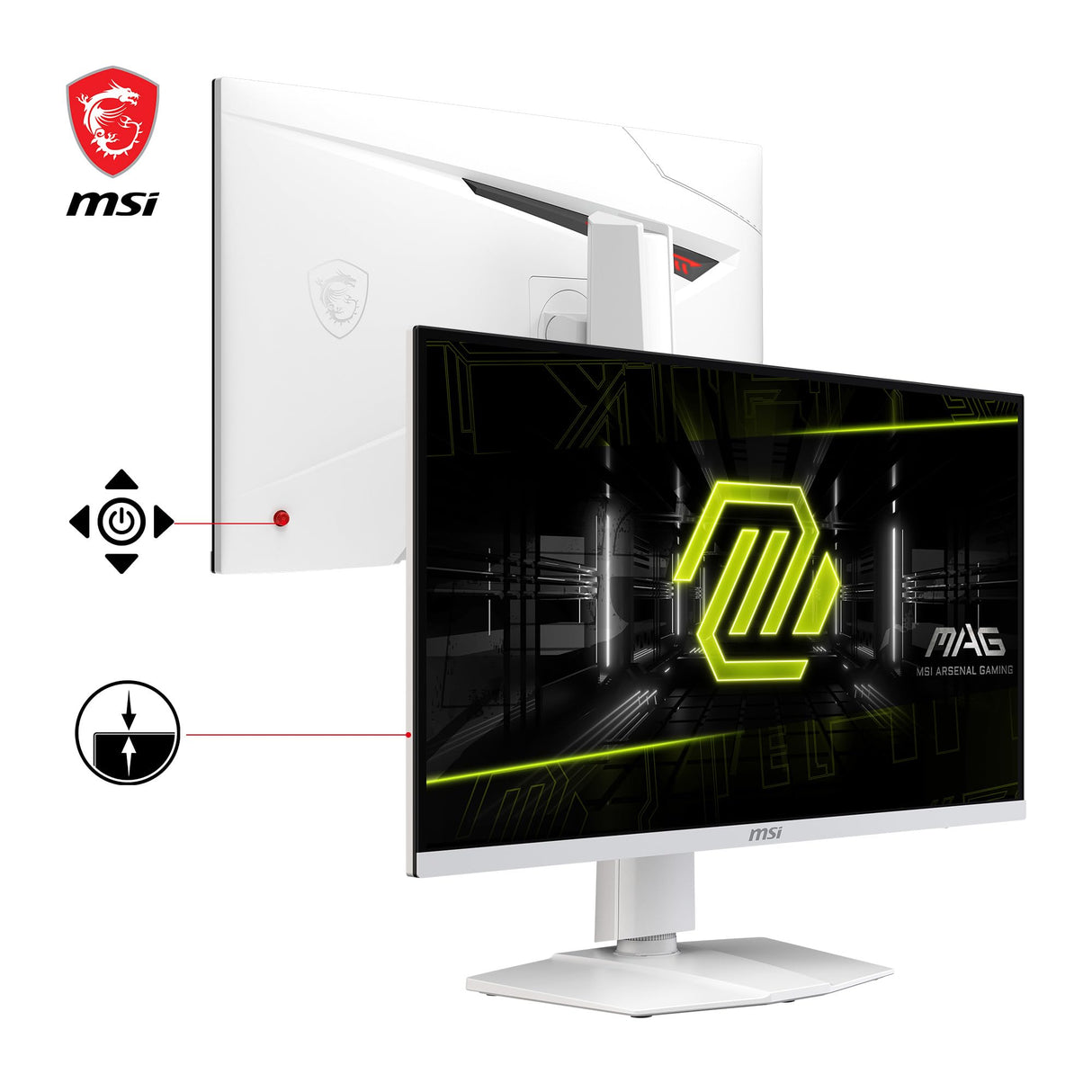 MSI Monitor Gaming mag 274UPF E2 4K Ultra HD 27"