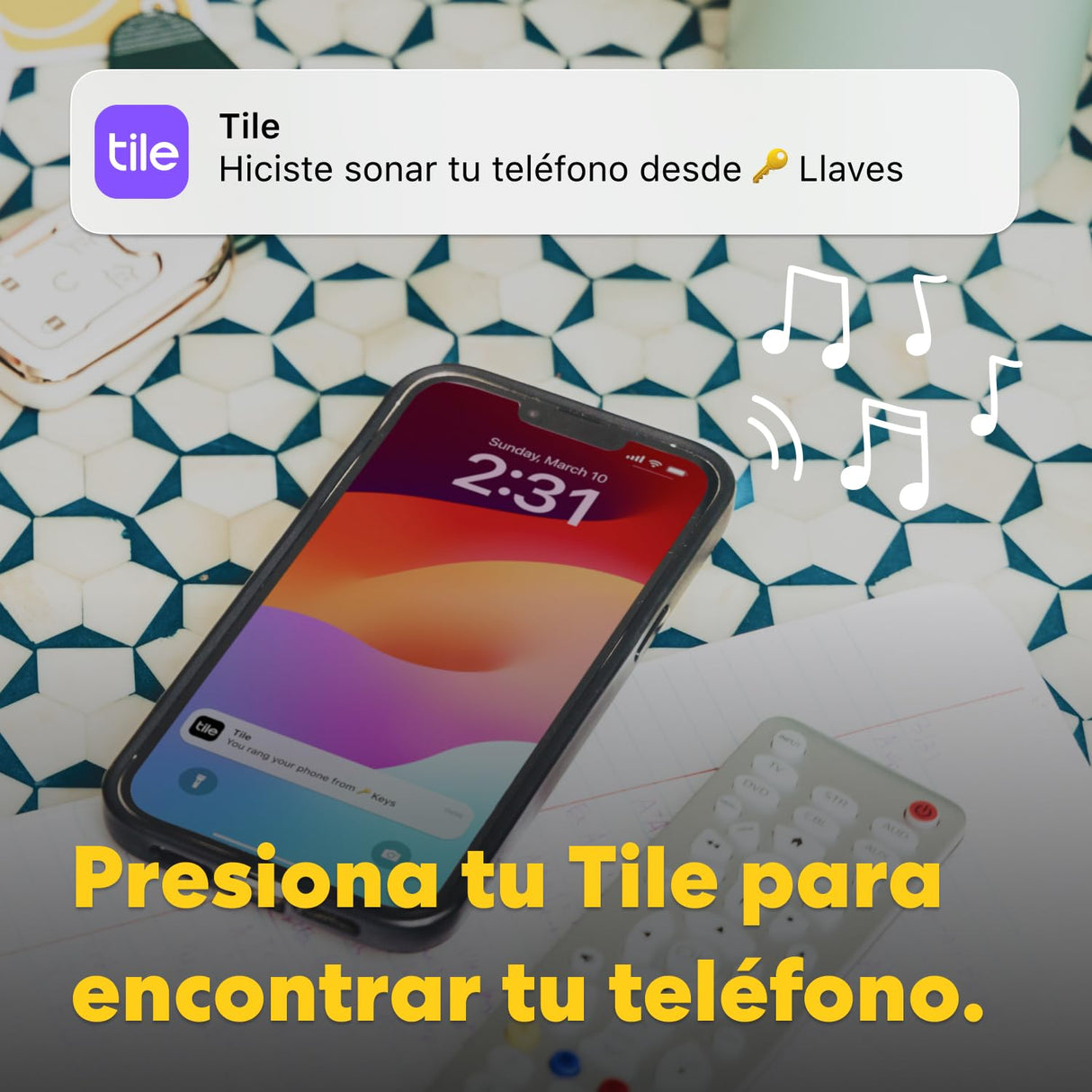Tile by Life360 Pro - Localizador Bluetooth Potente, localizador de Llaves y localizador de Objetos para Llaves, Bolsos y Mucho más. Compatible con iOS y Android. Paquete de 4 (Negro/Blanco)
