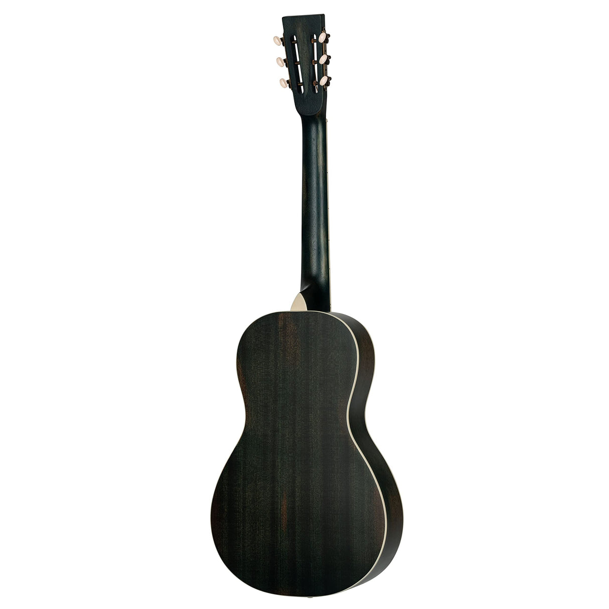 Ortega Guitars Americana Series - Guitarra resonadora vintage – electroacústica con barra de labios – Madera de caoba con acabado satinado desgastado (RRG30E-DD)