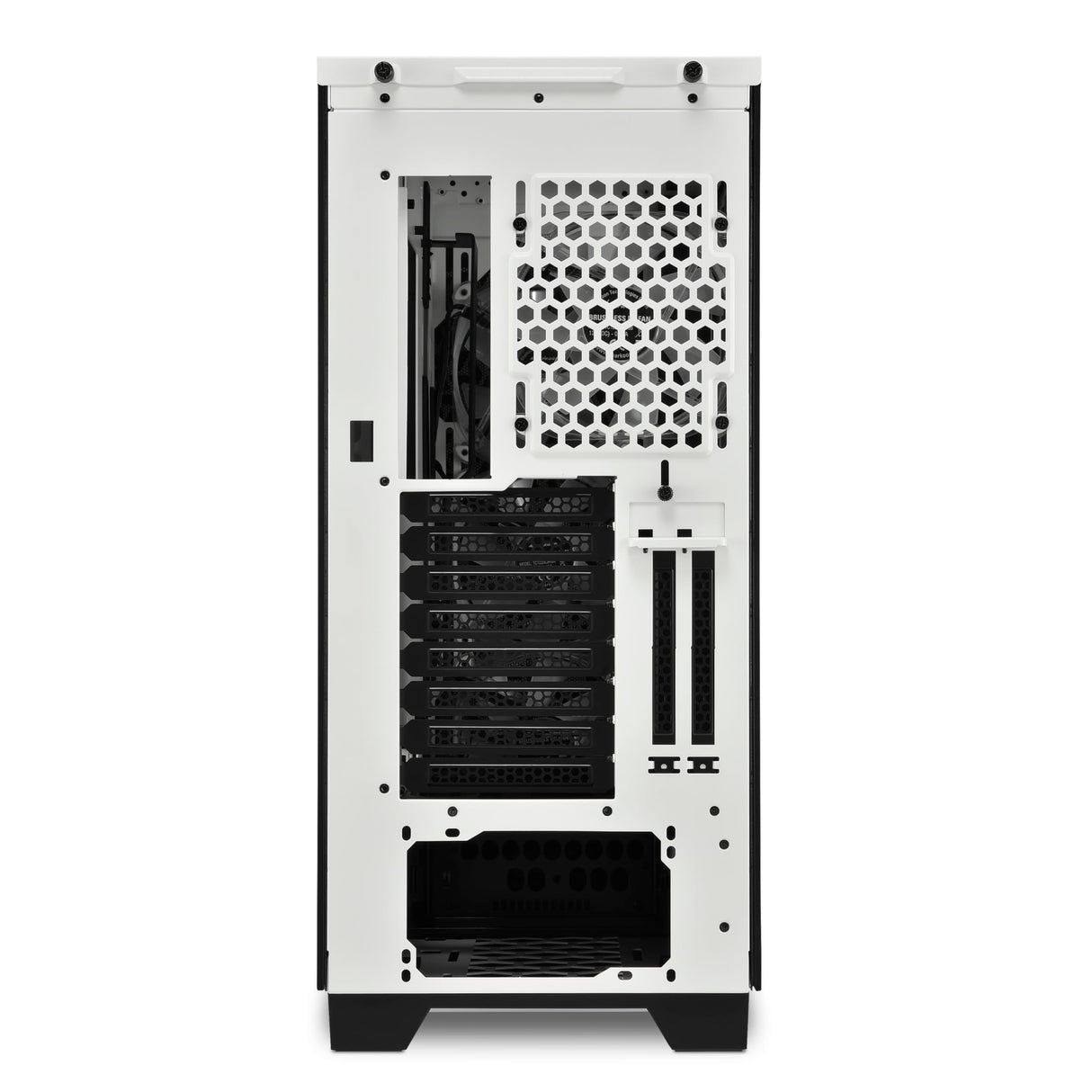 Sharkoon Elite Shark CA300T - Caja de Ordenador, PC Gaming, Torre E-ATX, Blanco