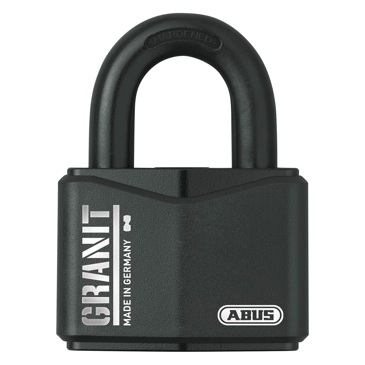 ABUS 79161 - Candado de granito 37RK/70 SZP Premium para altas exigencias – Mayor protección – Nivel de seguridad 10 – Incluye 2 llaves y tarjeta de seguridad – Negro – 79161