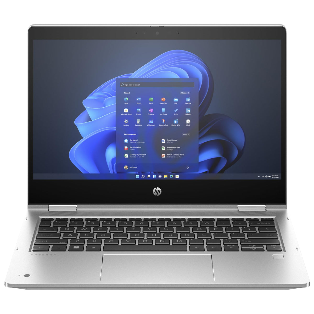 HP Pro x360 435 G10 (816F1EA) (Silber, Windows 11 Pro 64-bit, 512 GB SSD)