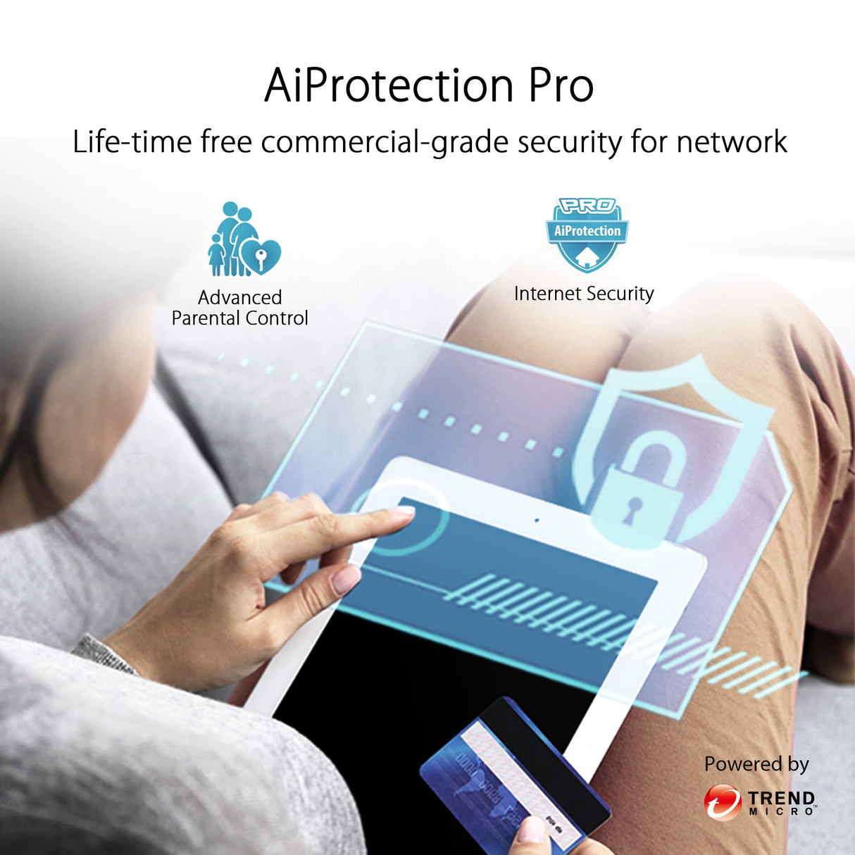 ASUS ZenWiFi XP4 Whole Home Mesh WiFi 6 System (2 Pack Blanco): Cobertura hasta de 410m2, configuración sencilla, seguridad de Red Gratuita de por vida y controles parentales