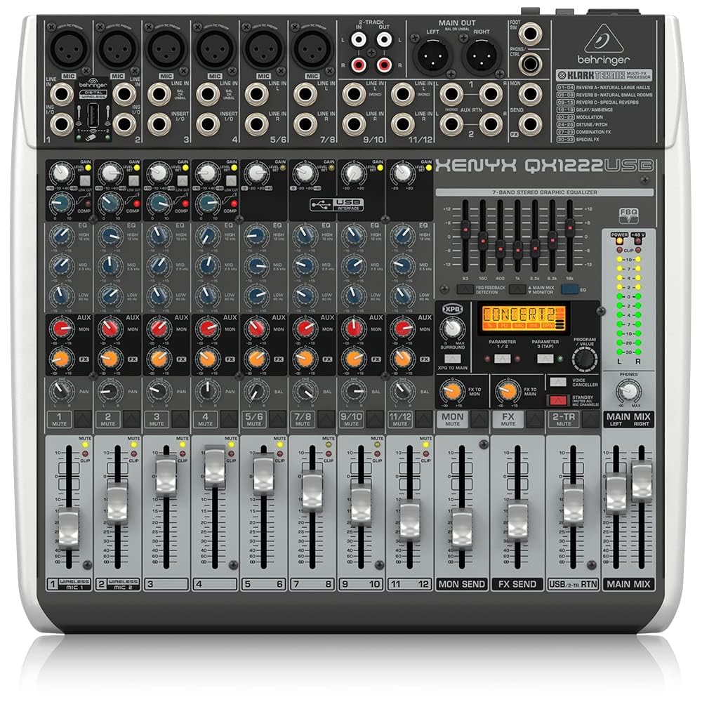 MEZCLADOR XENYX QX1222USB