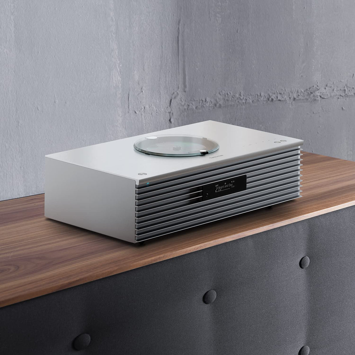 Technics OTTAVA SC-C65EG-S Sistema De Música Todo En Uno con Reproductor de CD, Radio Dab+, USB, Bluetooth y Chromecast Integrado, AirPlay 2, 2.1 Canales, Wi-Fi, Plateado