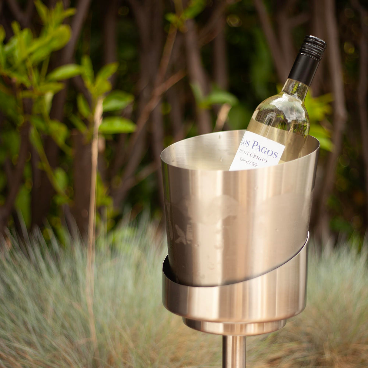 Leopold Vienna Enfriador de champán con acero inoxidable mate estándar