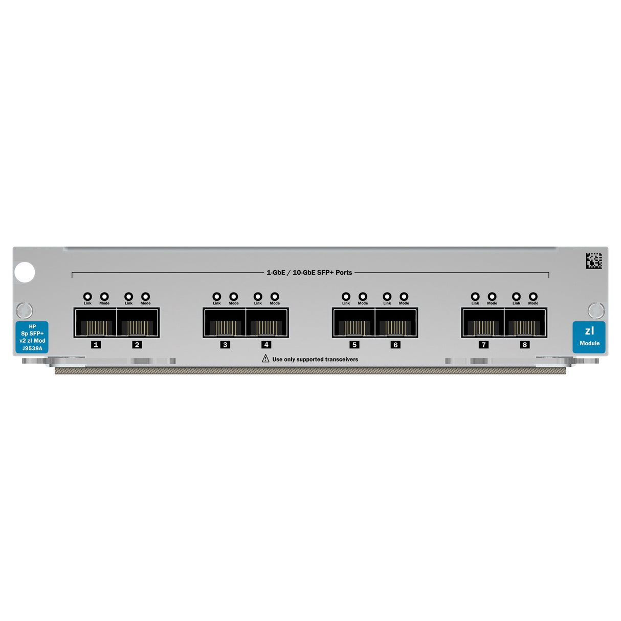 HP 8-port 10-GbE SFP+ v2 zl - Módulo de conmutador de red (10 Gbit/s, 0 - 40 °C, 261,62 x 206,5 x 44,45 mm, 950g)