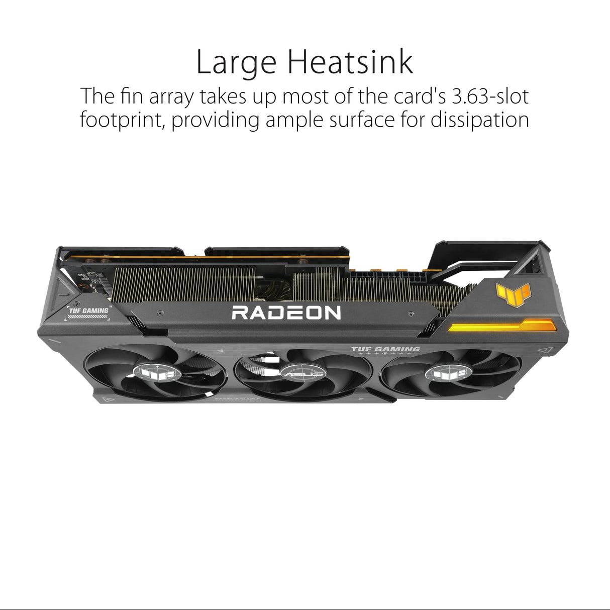 ASUS TUF Gaming Radeon RX 7900 XT OC Edition 20GB GDDR6 - Tarjeta Gráfica Gaming (PCIe 4.0, HDMI 2.1a, DisplayPort 2.1)