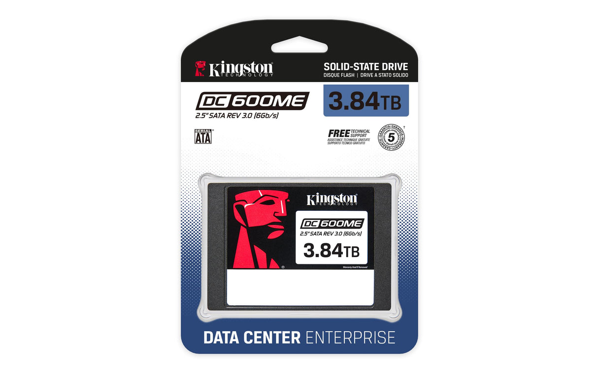 Kingston DC600ME SSD 2.5" 3840GB (Uso Mixto) Enterprise SATA SSD - SEDC600ME/3840G