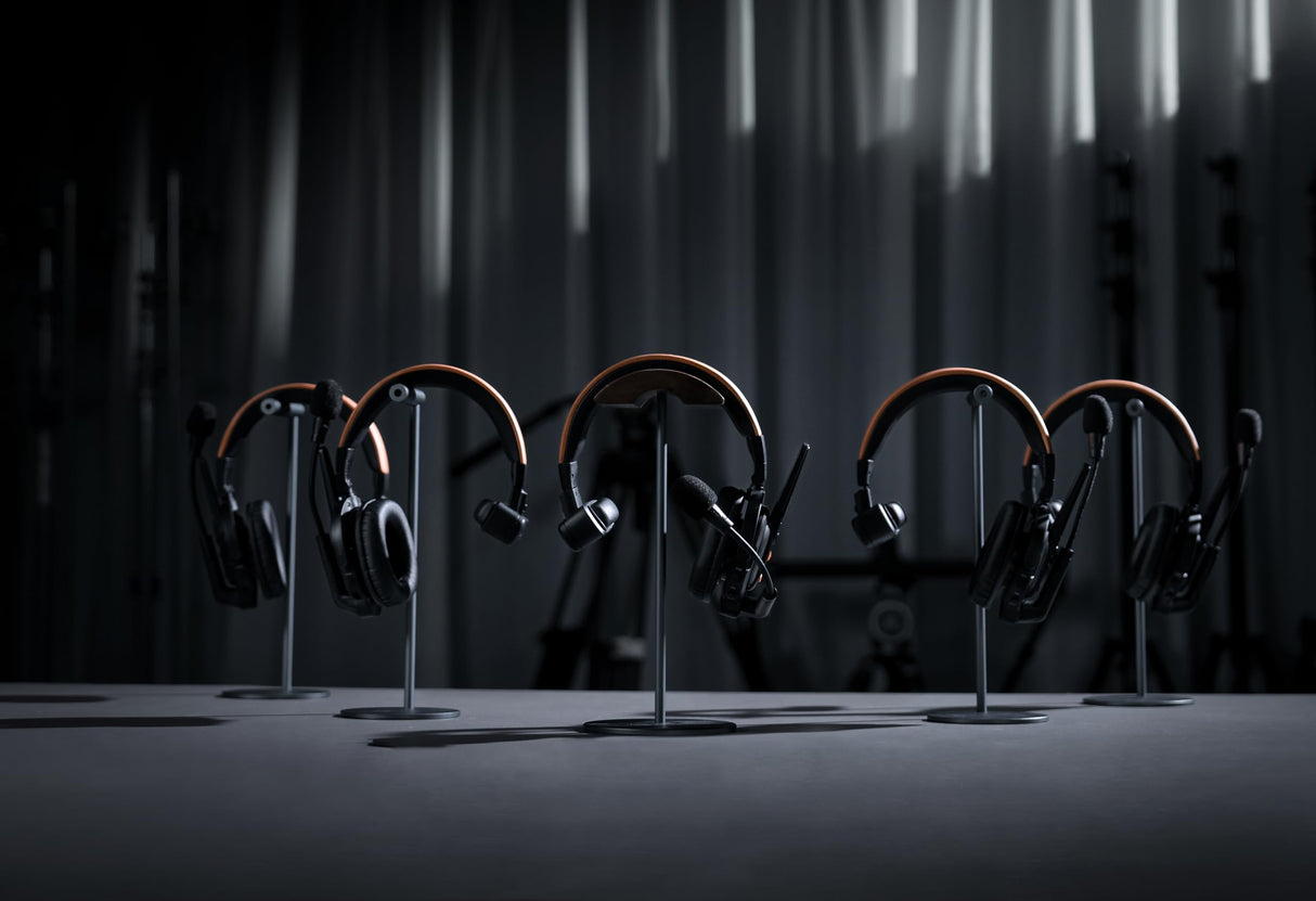 Accsoon - Kit como SE 1H4R (1 H + 4 R) - Incluye un Auricular anfitrión y Cuatro Auriculares remotos - Diseño ergonómico - Alcance de 400 Metros