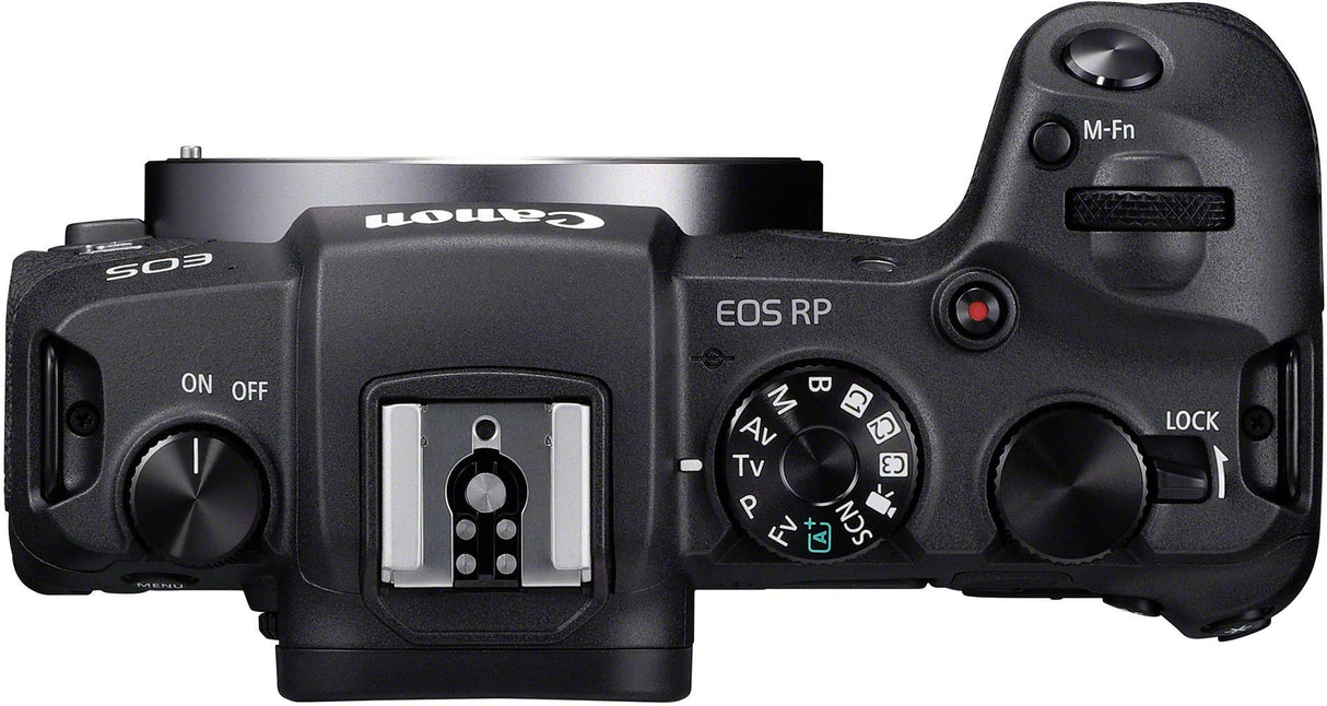 CANON EOS RP Cámara Mirrorless Body, Cámara Evil Full Frame (26,2 MP) -5 EV, Vídeo 4K 25fps, Dual Pixel CMOS AF, Pantalla Táctil de Ángulo Variable, Negro