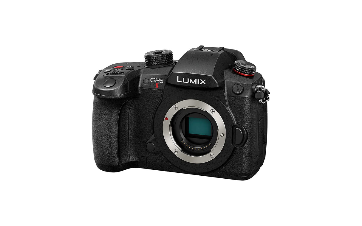 Panasonic Lumix DC-GH5M2E - Cámara Evil (20MP, 4K, Transmisión en Vivo, Doble Estabilización, Protección contra Frío, Polvo y Salpicaduras), Negro
