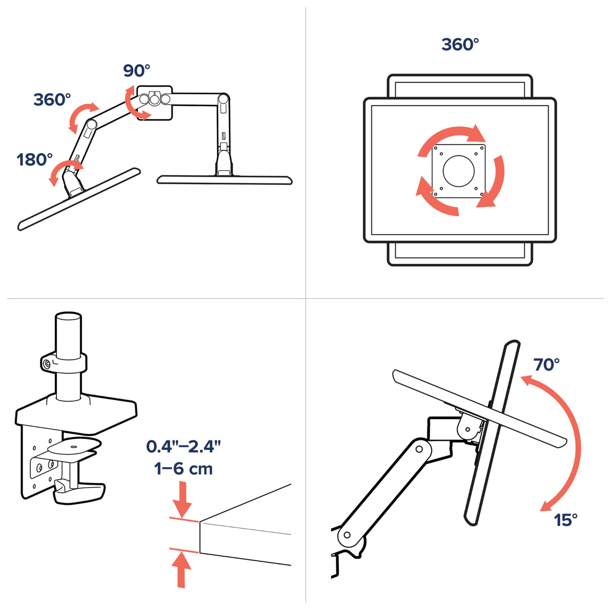 LX Pro Arm, Dual Side-by-Side, ESW