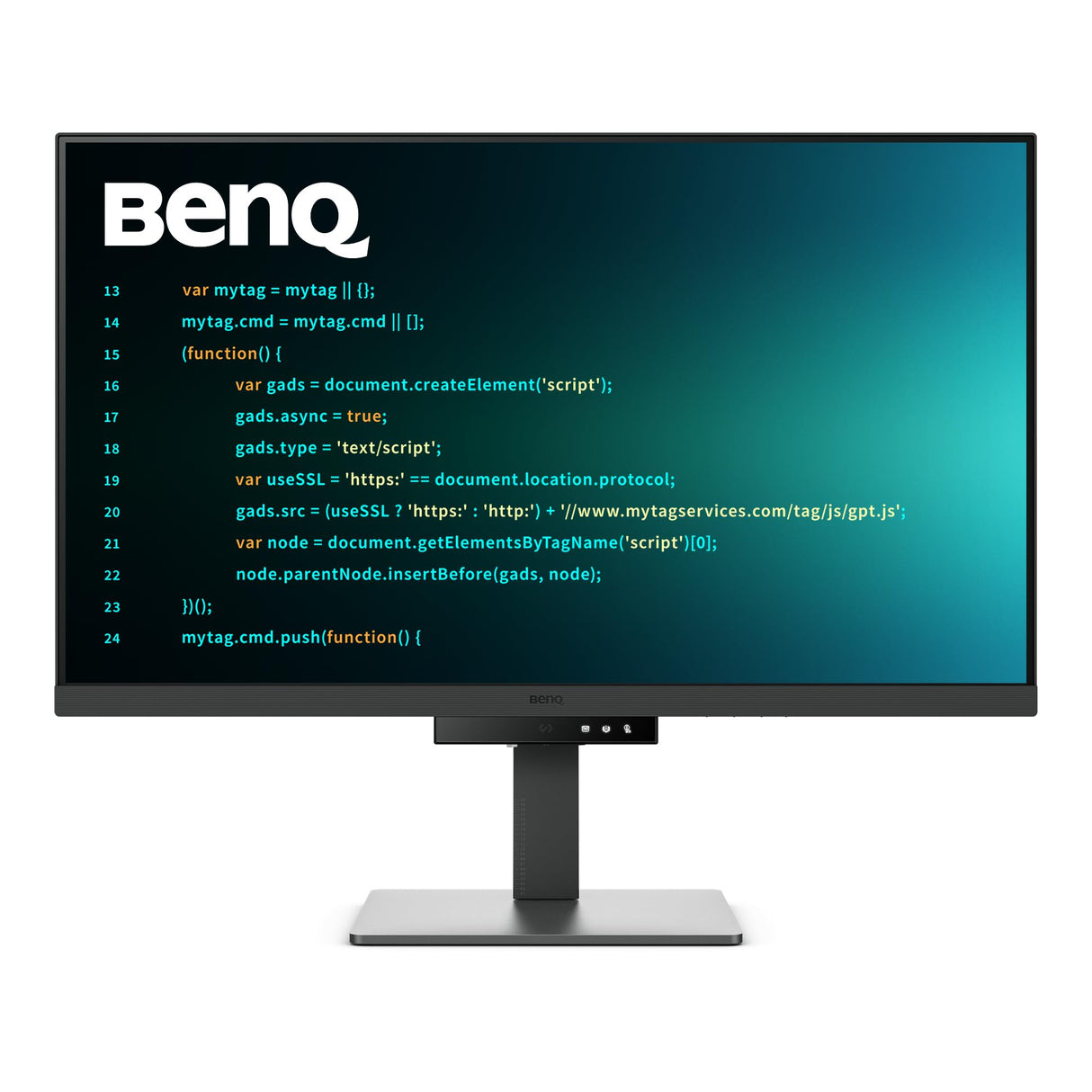 BenQ RD320U Monitor 32" 3840 x 2160 4K para Programación, 2000:1 Contraste, Panel Nano Mate, MoonHalo, USB-C 90W, Modos de Programación, Protección Nocturna, Soporte Ergonómico y Tecnología Eye-Care