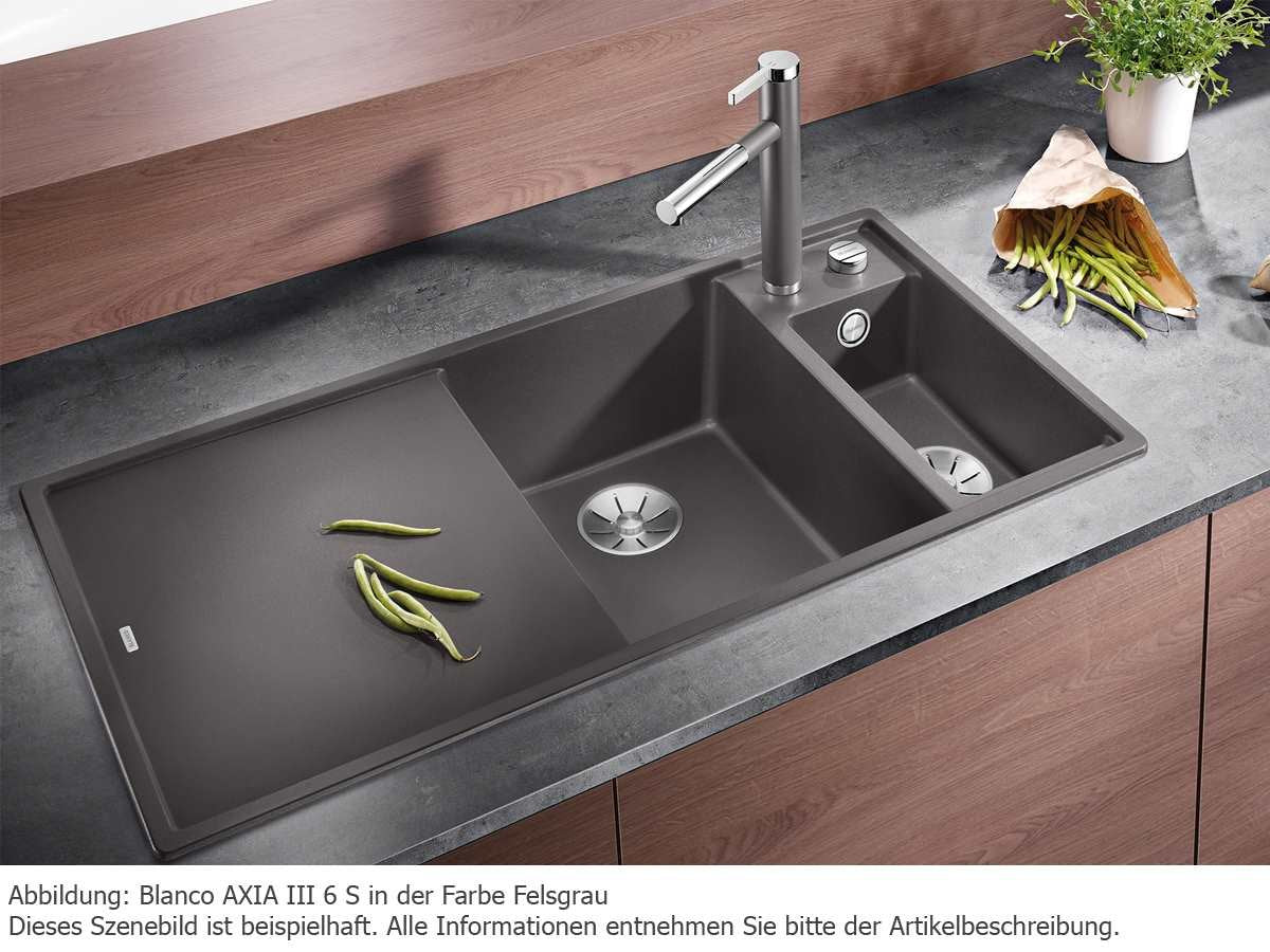 Blanco 523469 Fregadero de Cocina de Granito, Tartufo, 60 cm Unterschrank