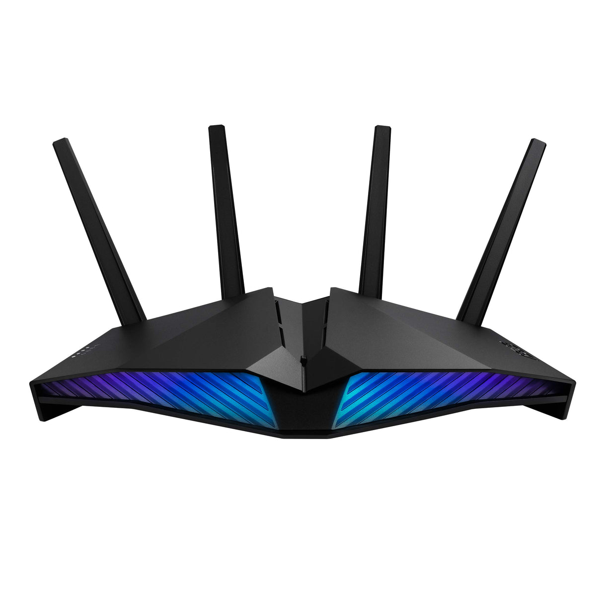ASUS RT-AX82U V2, Router Gaming AX5400 WiFi 6 extensible de dos bandas, puerto para juegos, modo Mobile Game, Aura RGB, compatible con PS5, seguridad de red, Instant Guard, VPN, compatible con AiMesh