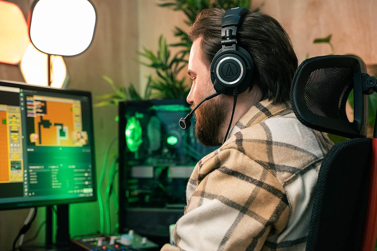 Audio-Technica M50xSTS StreamSet Auriculares profesionales para streaming con conexión XLR