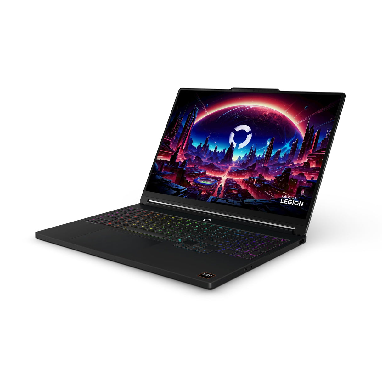 Lenovo Legion 5 Gen 11 - Portátil Gaming IA 15.3" OLED (AMD Ryzen 7 250, NVIDIA GeForce RTX 5050, 165Hz, 16GB RAM, 512GB SSD, Wi-Fi7, Sin Sistema Operativo) QWERTY Retroiluminación RGB, Español-Negro