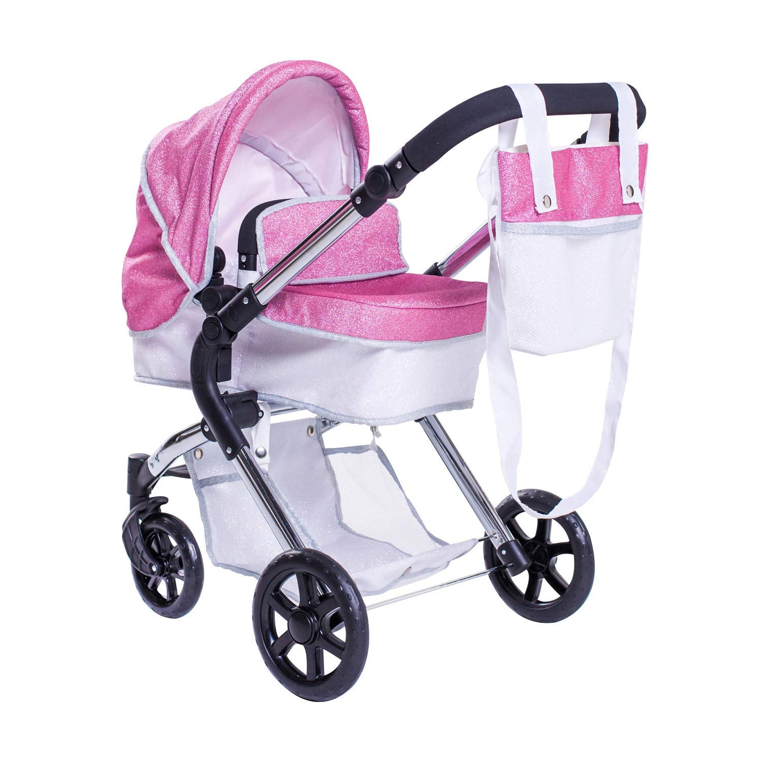 Roma Stephanie Single Dolls Pram - Sparkle 3-9 Years