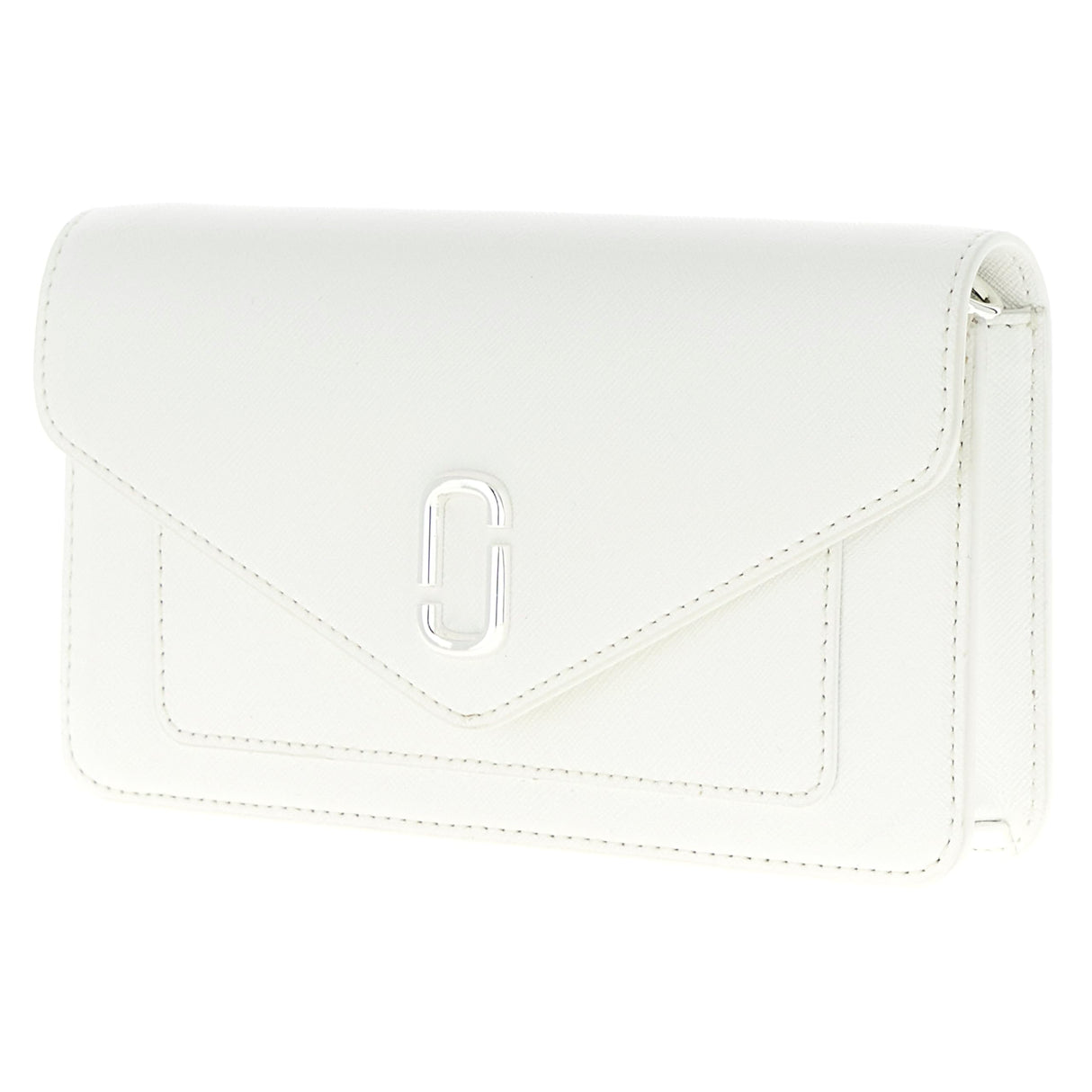 MARC JACOBS The Longshot Chain Wallet, Mujer, Color Blanco, One Size