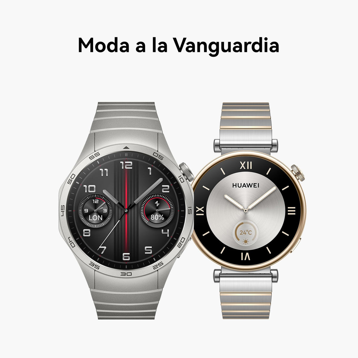 HUAWEI Watch GT 4 46mm Smartwatch, hasta 2 semanas de batería, iOS & Android, gestión de calorías, Seguimiento Profesional de la Salud, SpO2, GPS, versión española, Negro