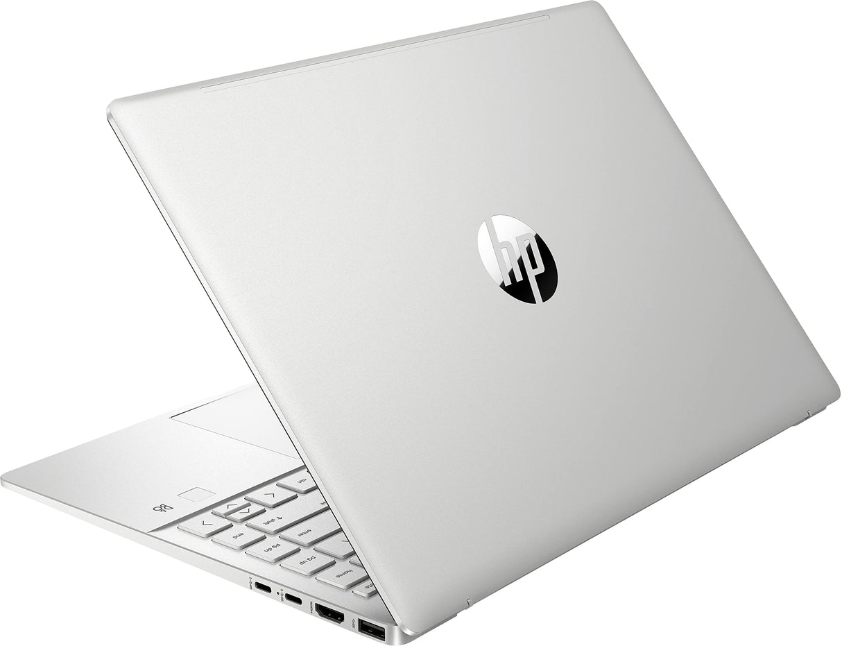 Laptop HP Pavilion Plus 14-eh0000sf 14" 2.8K (Intel Core i5-12500H, 16GB RAM, 512GB SSD, Windows 11 Home en modo S) Plata natural