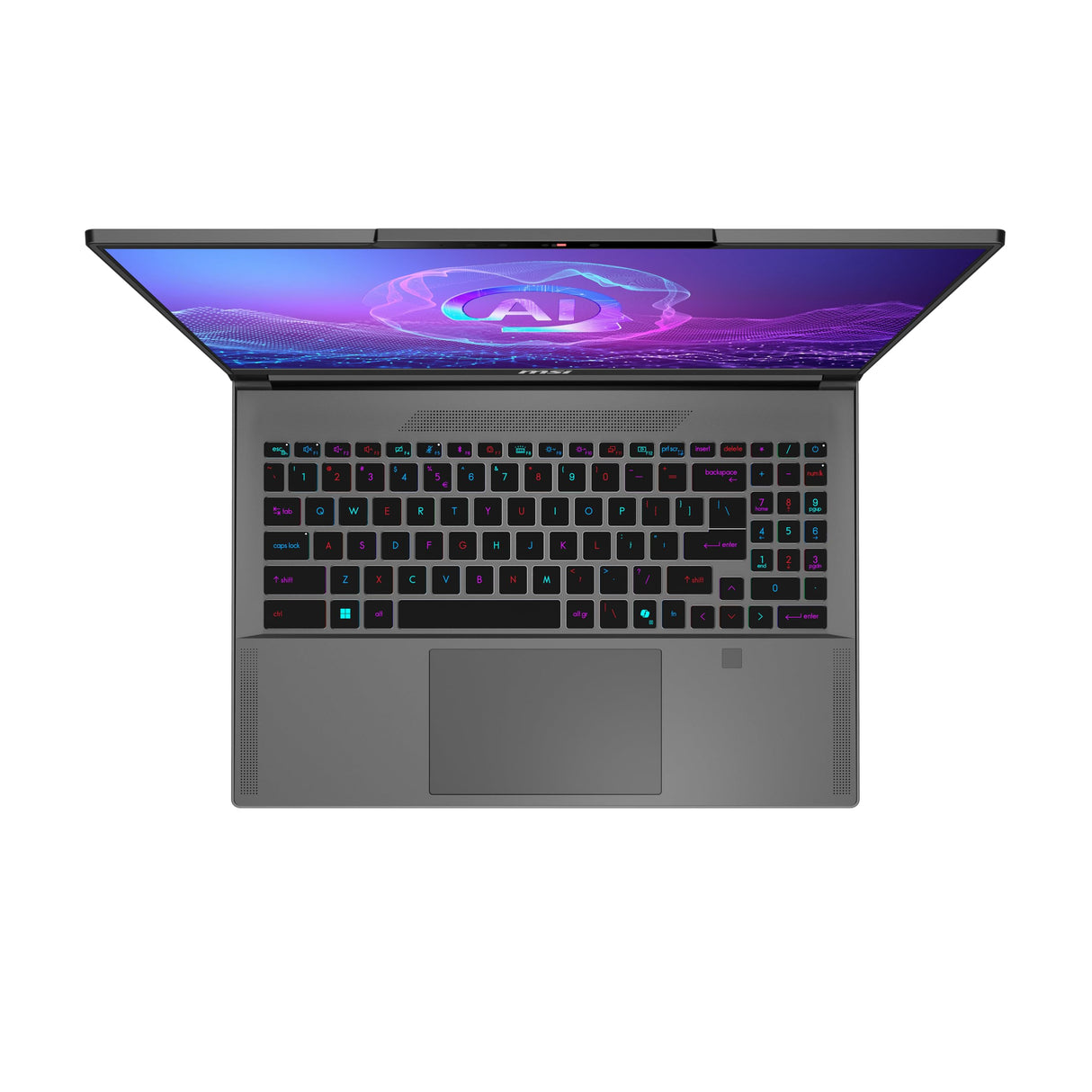 MSI Creator A16 AI A3XVFG-243ES portátil para Creadores 16 pulg, 16:10 QHD (2560x1600) OLED, 240Hz, AMD Ryzen AI 9 HX 370, RTX 4060, 32GB RAM, 1TB SSD, Windows 11 Pro NextGen Premium, QWERTY Español