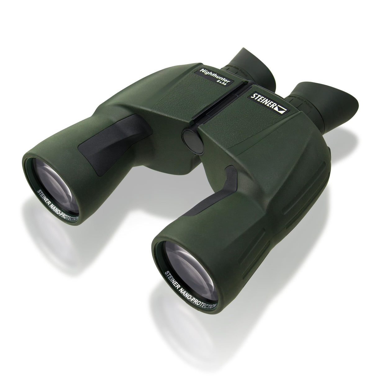 STEINER Prismáticos de Caza Nighthunter 8x56 - Óptica de Calidad Alemana, binoculares nocturnos con la transmisión de luz más Alta (96%+), Campo de visión XL, Ganador de la Prueba