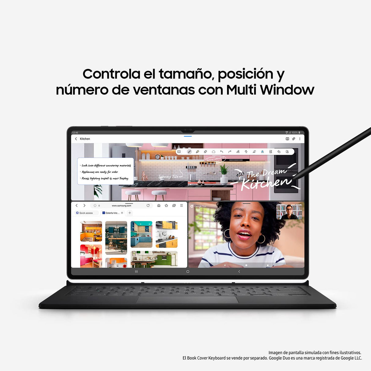 Samsung Galaxy Tab S8 Ultra con cargador – Tablet de 14,6" (12GB RAM, 256GB Almacenamiento, 5G, Android 12) Negra - Versión española