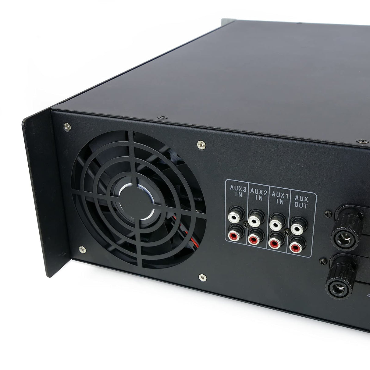 BeMatik - Amplificador para sonorización profesional de 800W 110V 8 zonas con MIC AUX MP3 rack