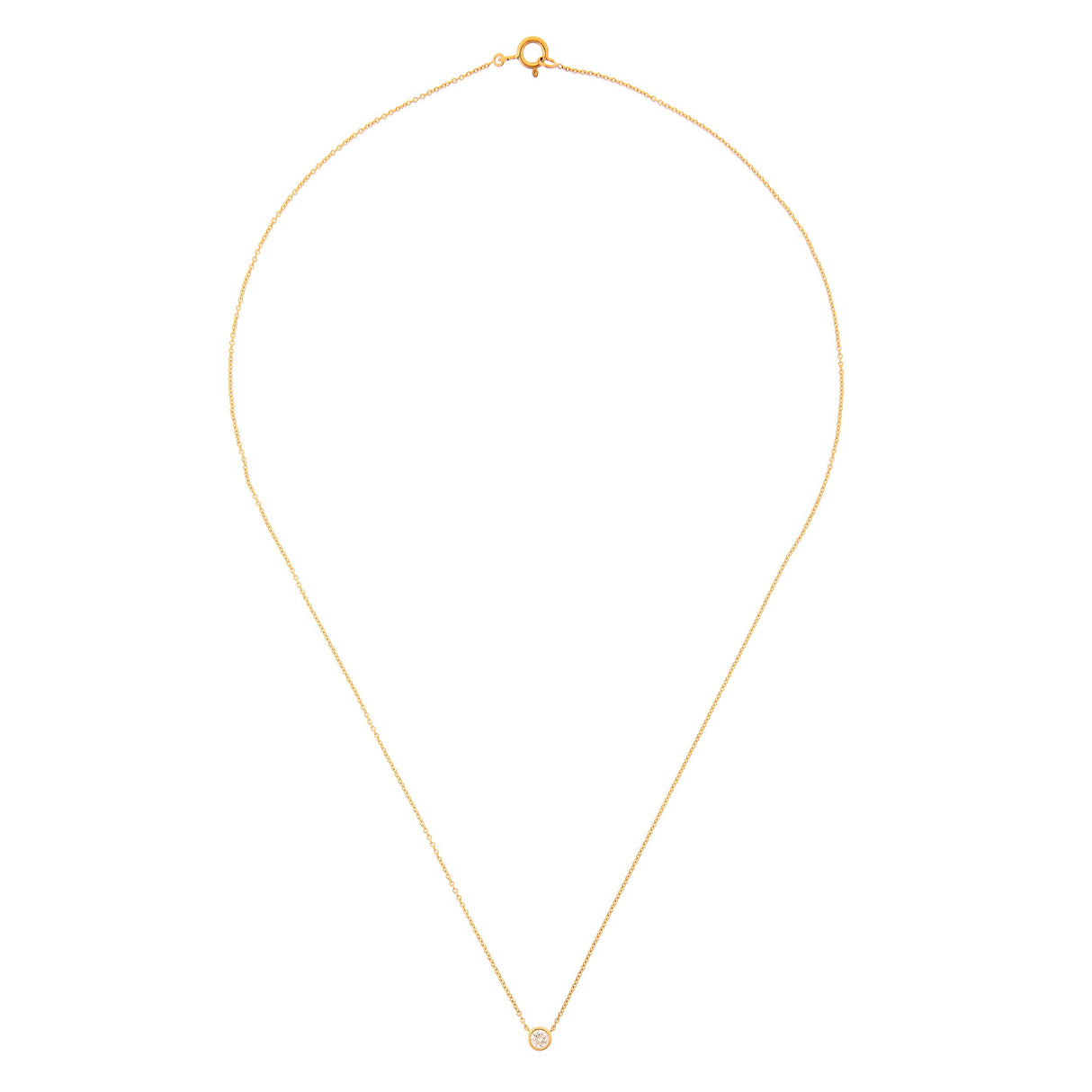 Orphelia Collar con colgante Mujer oro amarillo - KD-2034/1