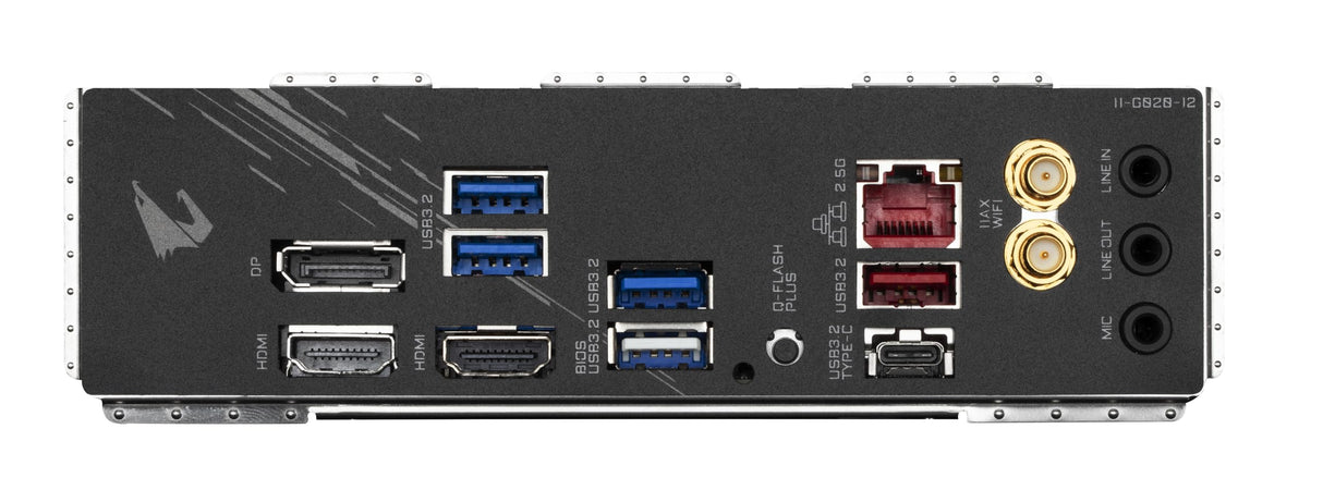 GIGABYTE B550I AORUS PRO AX Placa base - Procesadores AMD Ryzen 5000, VRM de 8 fases, hasta 5300 MHz DDR4, 1xPCIe 4.0 + 1xPCIe 3.0 M.2, Wi-Fi 6E, LAN 2.5GbE, USB 3.2 Gen 2