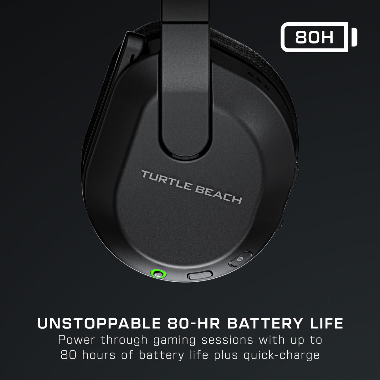 Turtle Beach Stealth 600P - Auriculares inalámbricos para Juegos con 80 Horas, 50 mm y Bluetooth para PS5, PS4, PC y Móvil