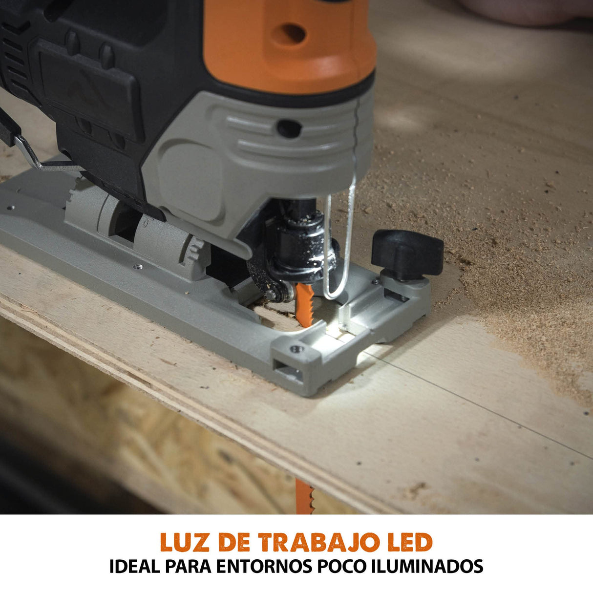 Evolution Cordless R90JGS-Li Sierra de vaivén 18v Li-Ion EXT Inc Hojas de varios materiales