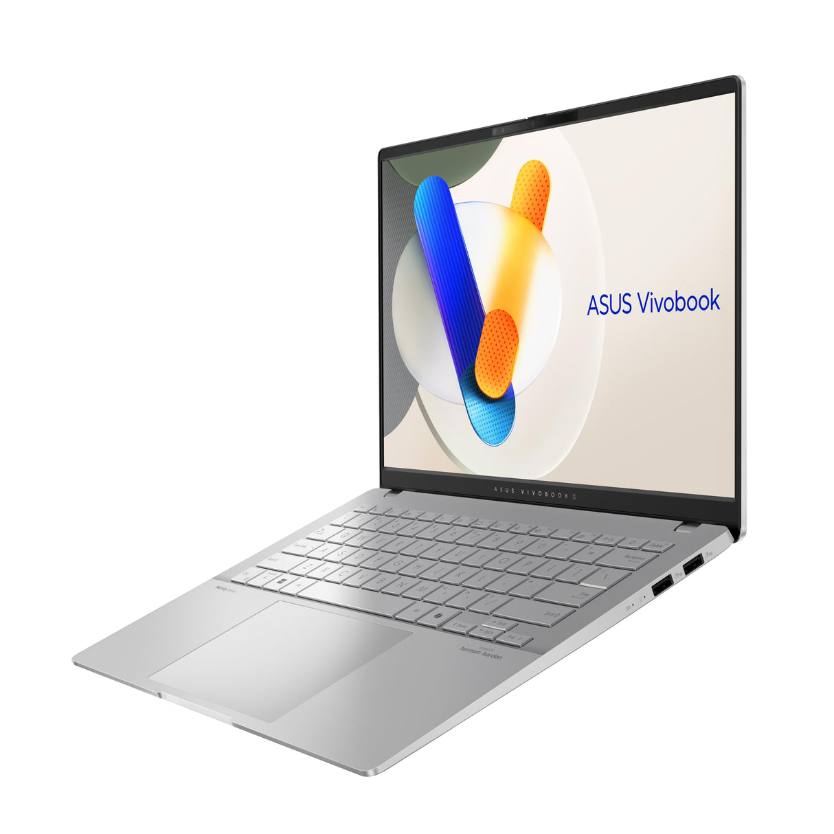 ASUS Vivobook S 14 OLED OLED M5406NA-QD162W - Ordenador Portátil 14" WUXGA (AMD Ryzen 5 7535HS, 16GB RAM, 512GB SSD, Radeon 660M, Windows 11 Home) Plata Fría - Teclado QWERTY español