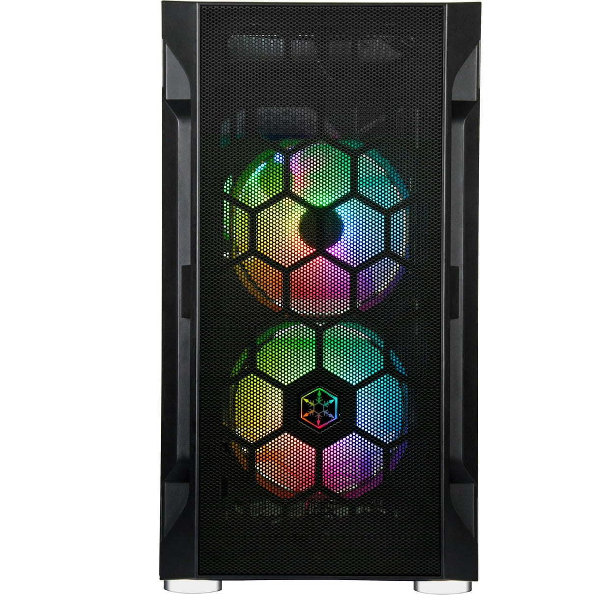 Silverstone Fara H1M Pro, Chasis Gaming Micro-ATX Elegante y Diferente con iluminación ARGB, SST-FAH1MB-PRO