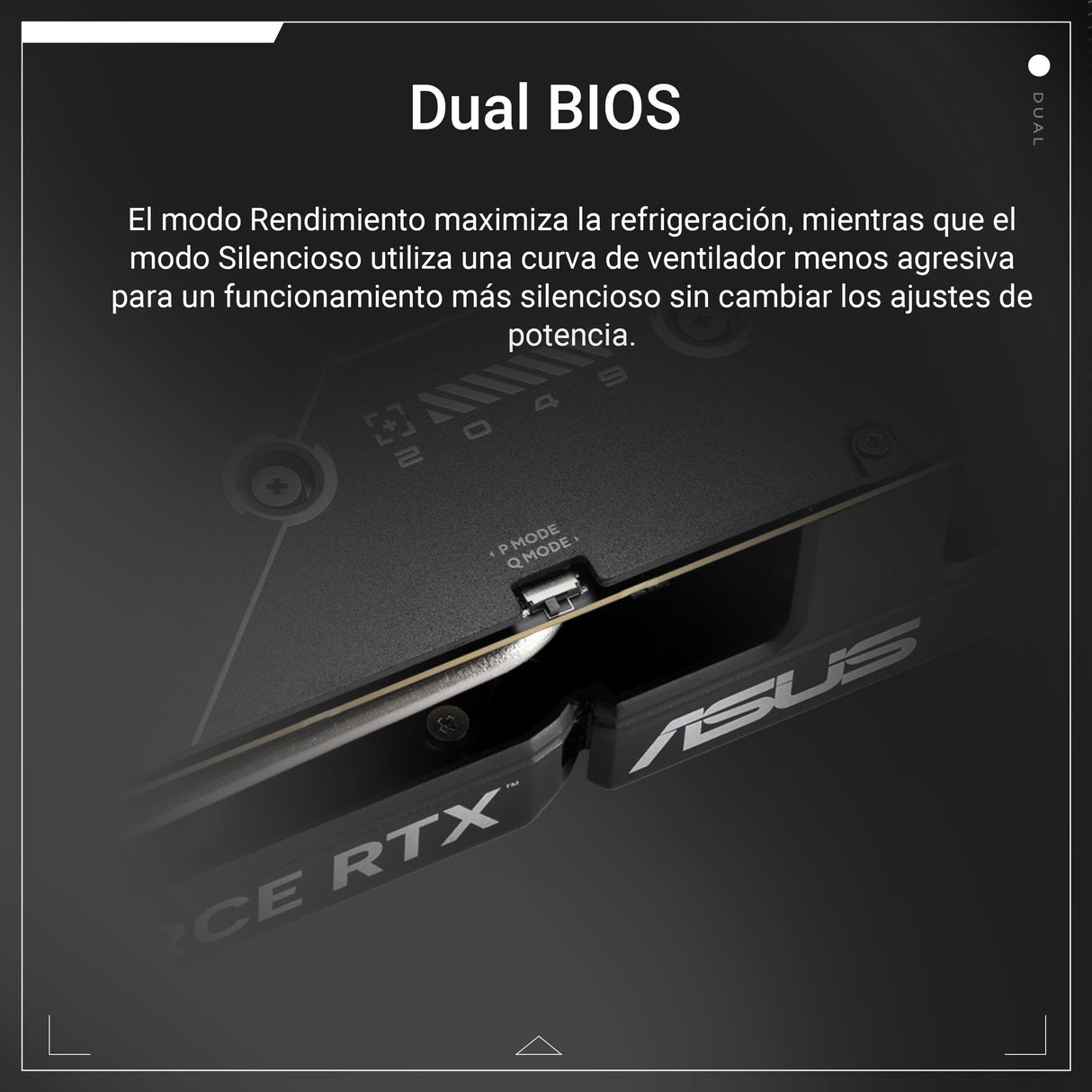 ASUS Dual GeForce RTX 5060 8 GB GDDR7 OC Edition Tarjeta gráfica (PCIe 5.0, 8 GB GDDR7, DLSS 4, HDMI 2.1b, DisplayPort 2.1b, diseño de 2,5 Ranuras, diseño de Ventilador Axial-Tech, tecnología 0dB)