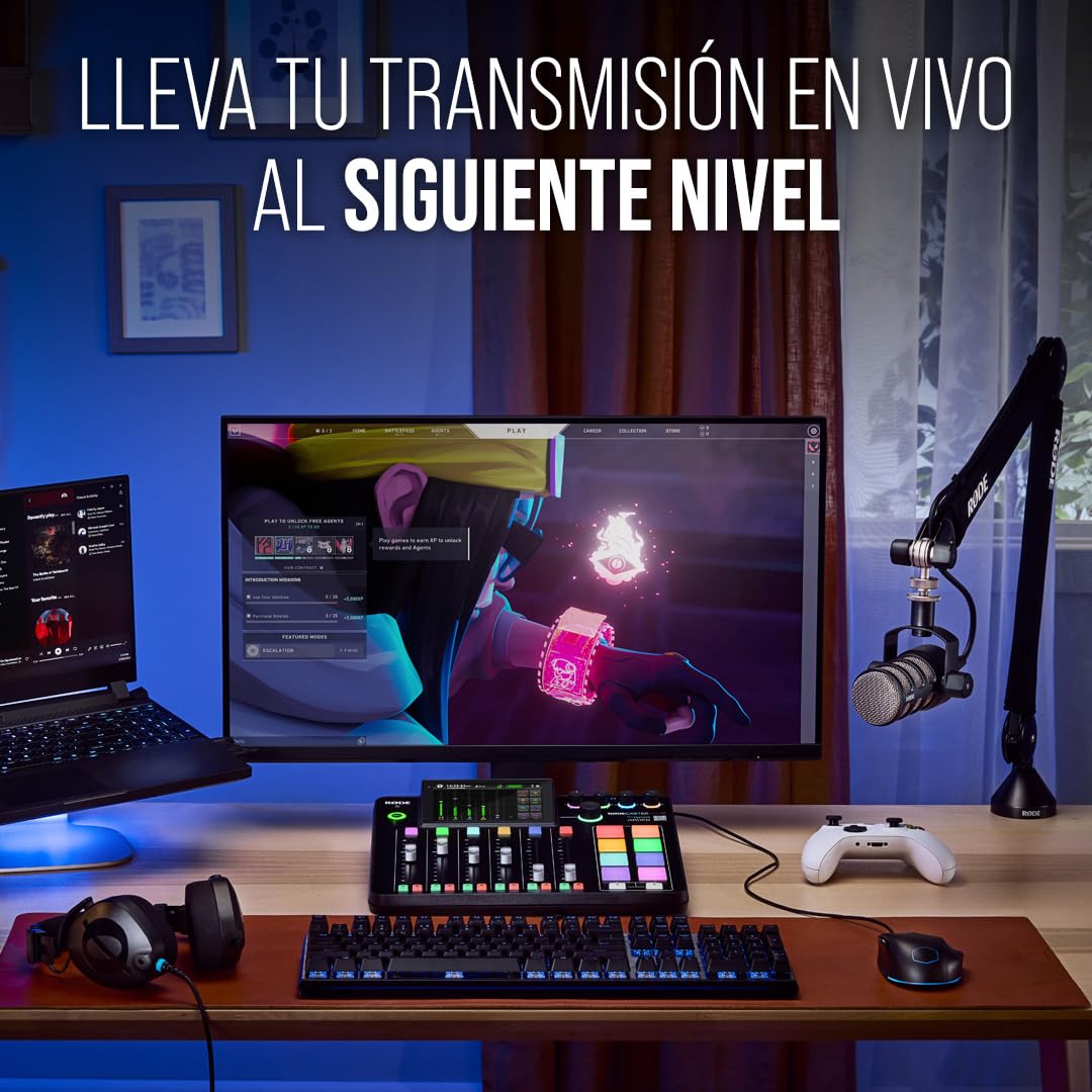 RØDE RØDECaster Pro II RØDECaster Pro II de RØDE, solución de producción todo en uno para podcasts, transmisiones, producción musical y creación de contenido
