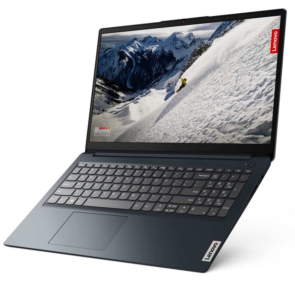 Lenovo IdeaPad 1 Gen 7 - Ordenador Portátil 15.6" FullHD (AMD Ryzen 7 5700U, 16GB RAM, 512GB SSD, AMD Radeon Graphics, Windows 11 Home) Azul - Teclado QWERTY Español