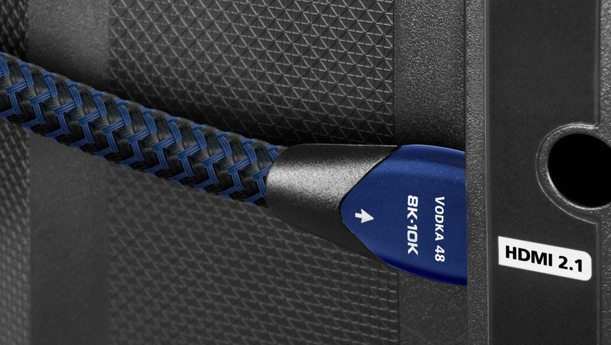 AudioQuest Vodka - Cable HDMI (1,5 m, 8K-10K, 48 Gbps)