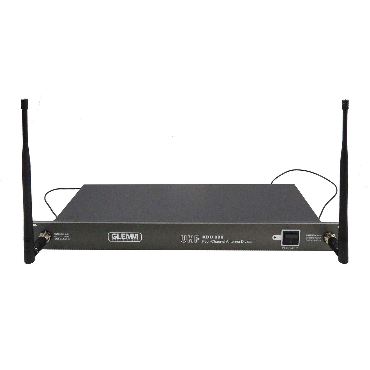 Karma Kdu 800 - Divisor de Antena para radiomicrófonos UHF, Negro