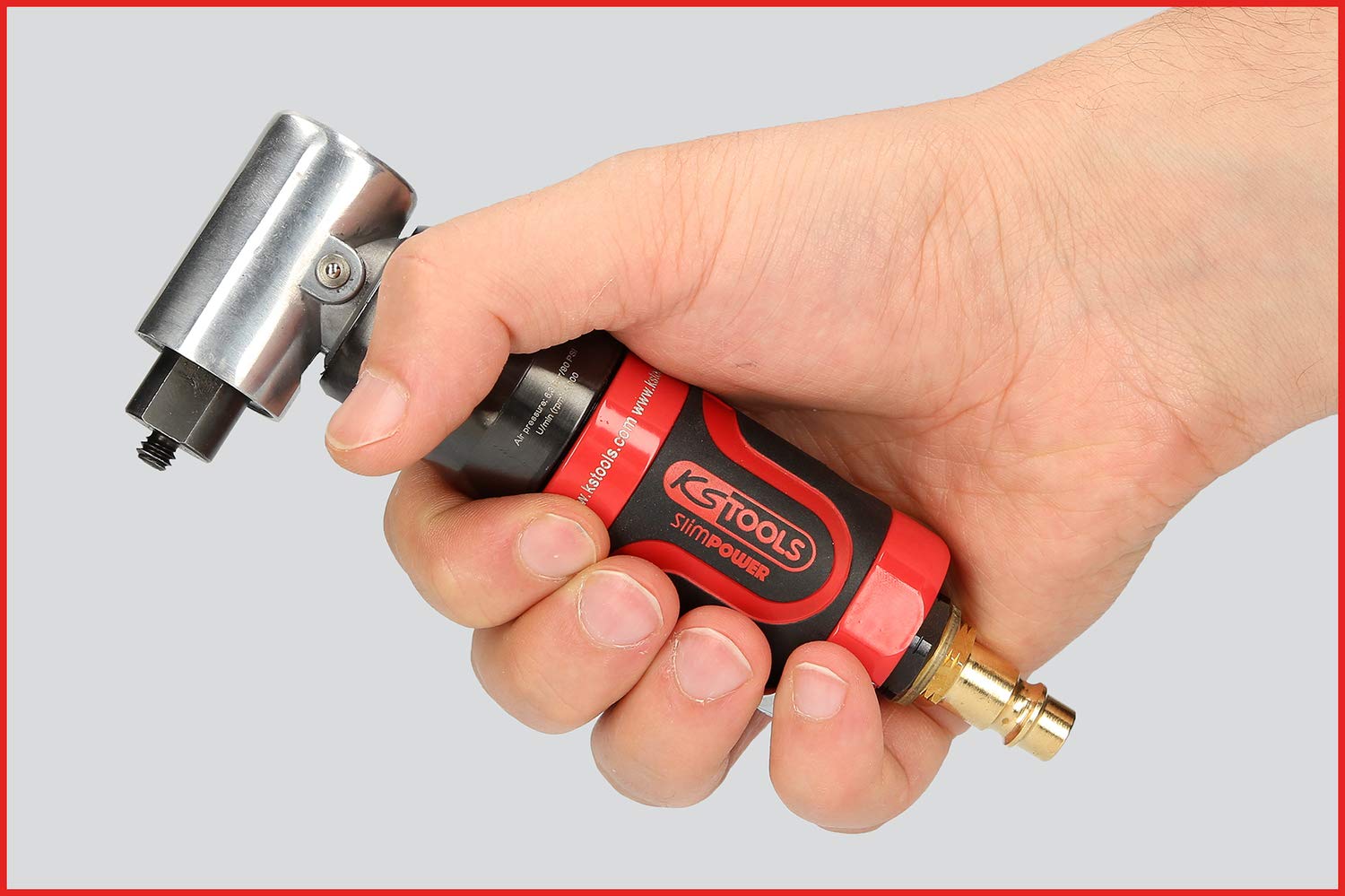 KS Tools 515.5590 Minipulidora neumática SlimPOWER