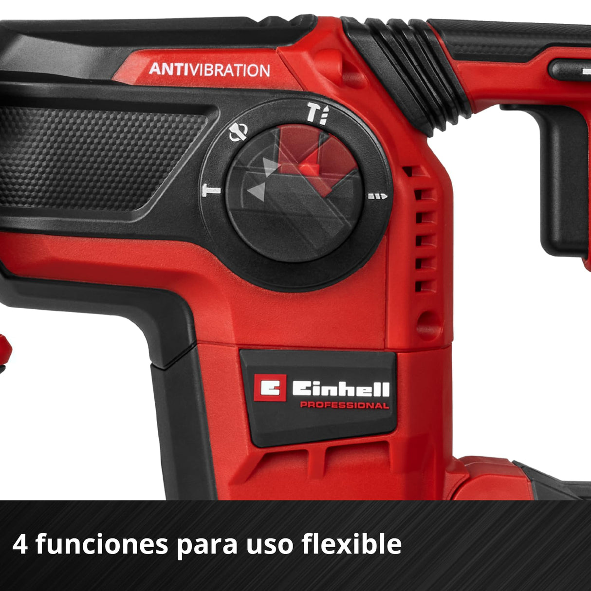 Einhell Professional Power X Change martillo perforador con batería TP-HD 18/28 Li BL +4 (1x3,0A+) (18 V, Brushless, 3 J, SDS-plus, 4 funciones, accesorios, incl. Batería 3,0 Ah Plus + cargador)