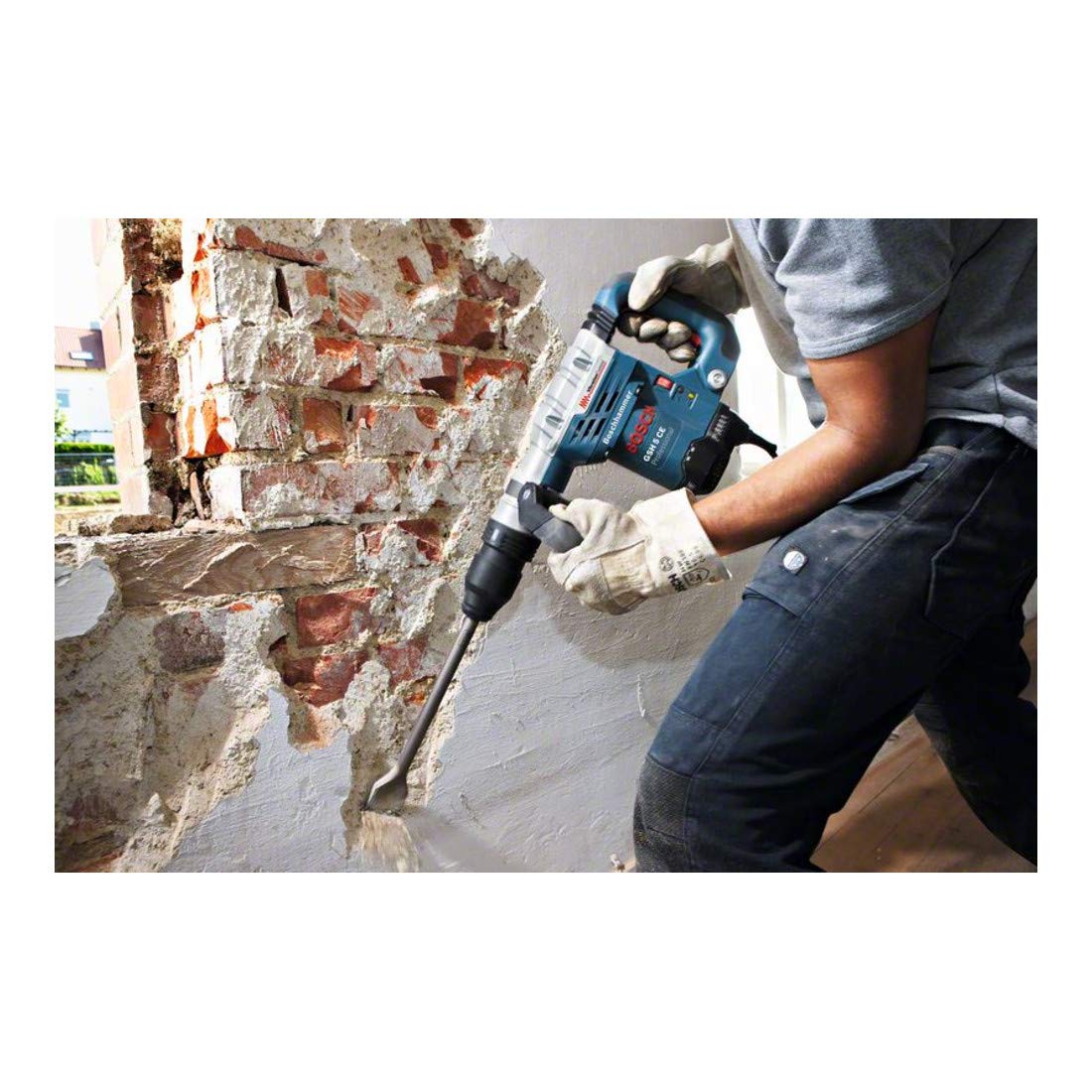 Bosch Professional GSH 5 CE - Martillo demoledor (8,3 J, portabrocas SDS max, Vibration Control, en maletín)