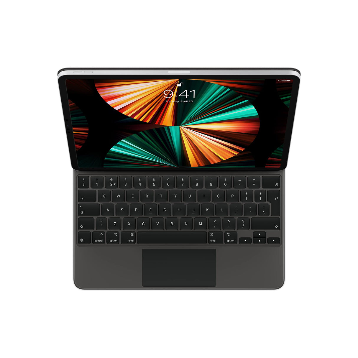 Apple Magic Keyboard (para el 12.9-Inch iPad Pro - 5.ª generación) - Neerlandés - en Negro