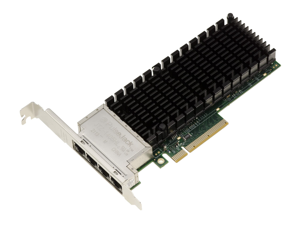 Kalea-INFORMATIQUE 3.0 x8 Quad ethernet RJ45 10G 5G 2.5G 1G 4 Puertos Tarjeta PCIe para PC y Servidor con chipset Intel X710-T4