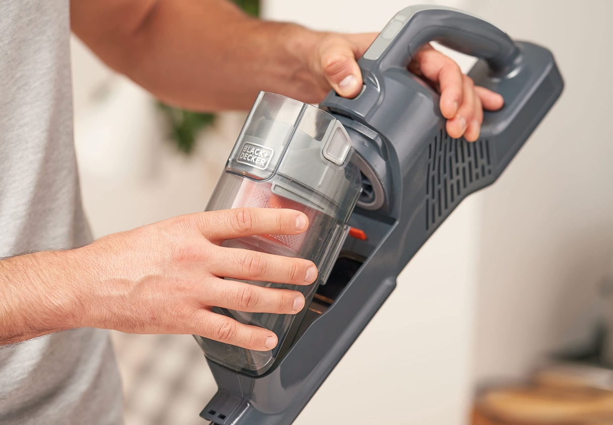 Black+Decker BHFEA520J-QW - Aspirador sin Cable 2en1 con tecnología de Litio de 18V