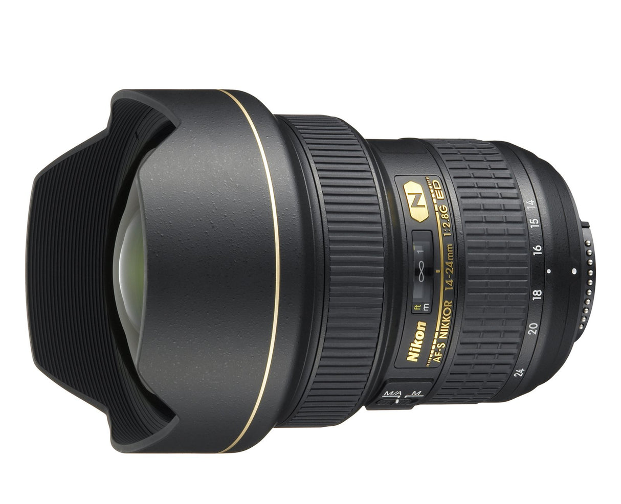 Nikon Nikkor - Objetivo para cámara AF-S 14-24mm f/2.8G ED (14/11, 9.8 cm, 13.15 cm), Color Negro