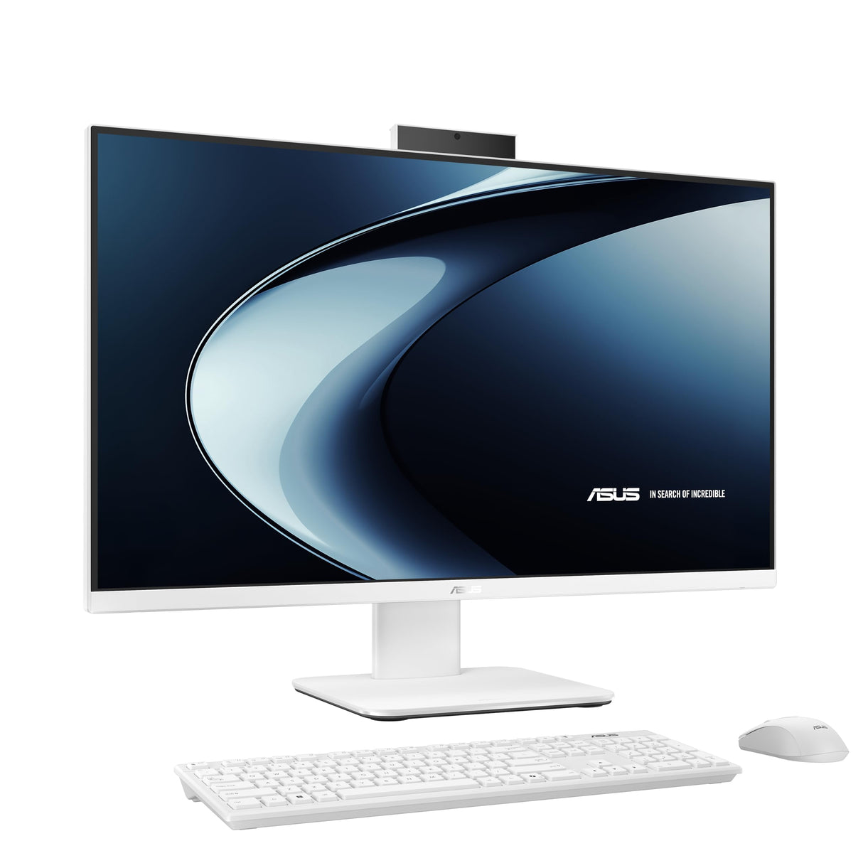 ASUS,V400 AiO V470VAK-WPE0380 - Sobremesa Todo en uno 27" Full HD (Intel Core i5-13420H, 16GB RAM, 512GB SSD, UHD Graphics, Sin Sistema Operativo) Blanco - Teclado QWERTY español